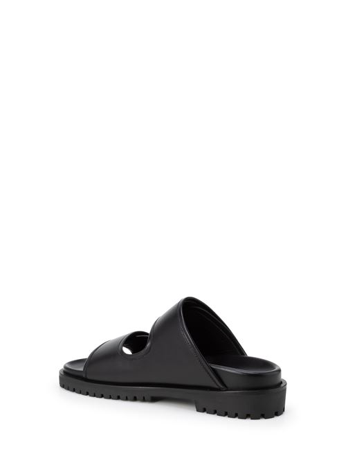 Slip-on sandals Off white | OMIH008S24LEA0011072